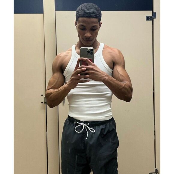 boohooMAN Other - Boohoo Man Vintage Rare Nylon Glanz Shorts Silky Black Small